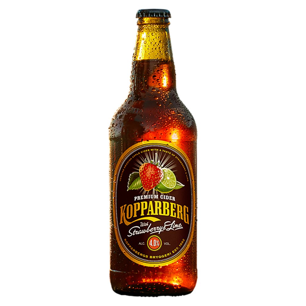 Kopparberg Premium Cider Strawberry & Lime 500ml (6675328434265)