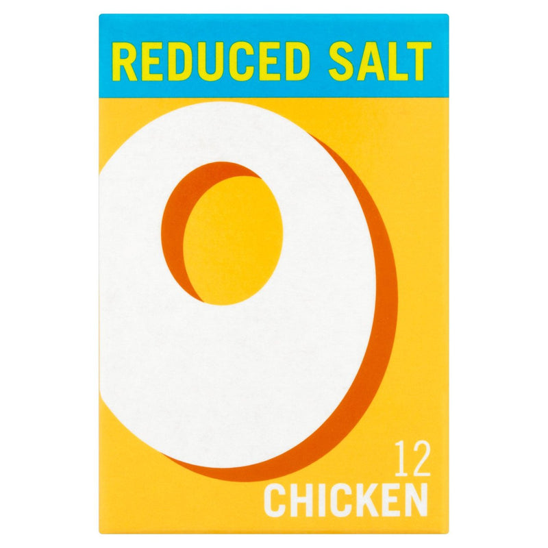 Oxo 12 Reduced Salt Chicken Stock Cubes 71g (6592712933465)