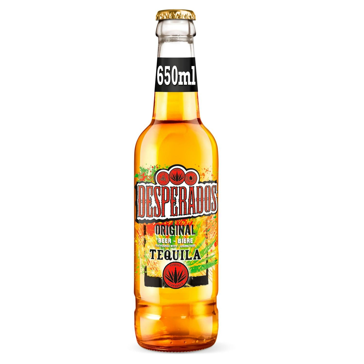 Desperados Tequila Lager Beer Bottle 650ml (6682523959385)
