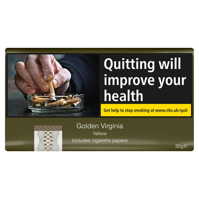 Golden Virginia Yellow Tobacco 30g (6661414977625)