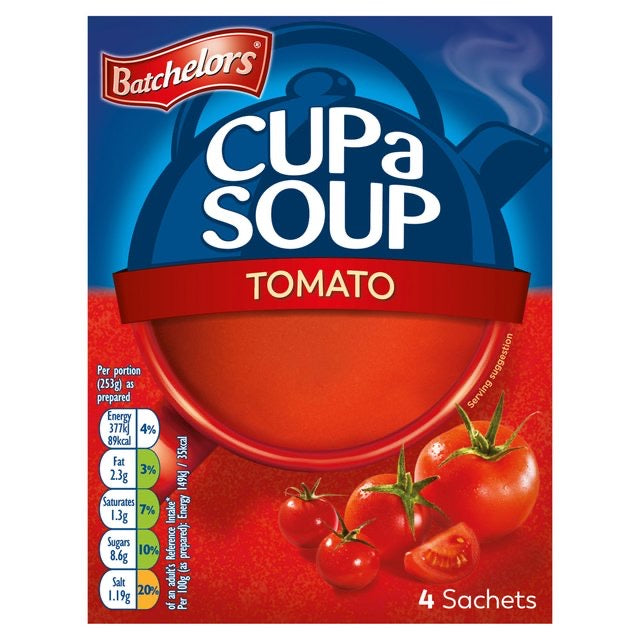 Batchelors Cup A Soup Tomato x4 93G (6561144832089)