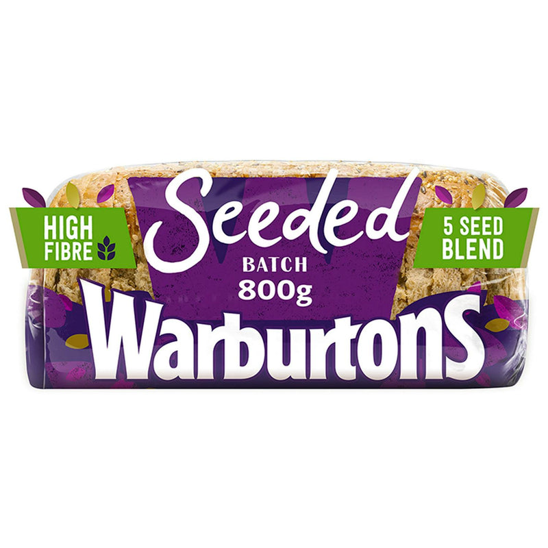 Warburtons Thick Sliced Seeded Bread 800g - Moo Local