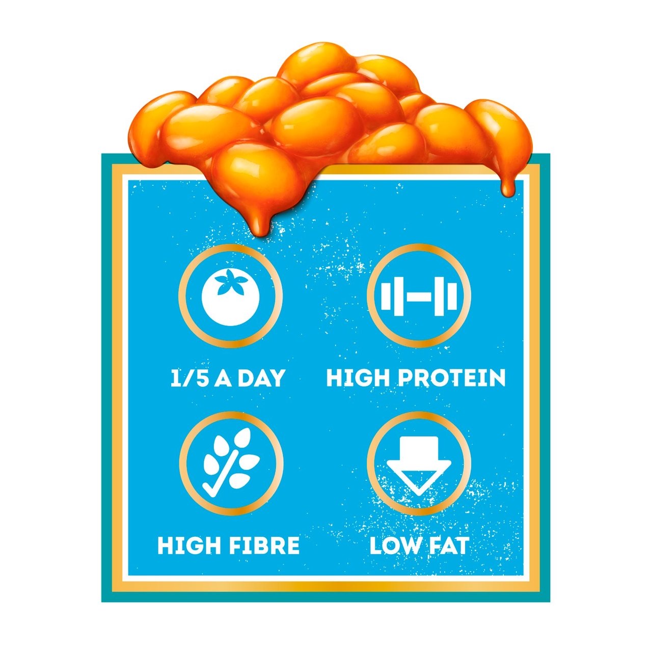 Heinz Baked Beans No Added Sugar 415G (6561119633497)