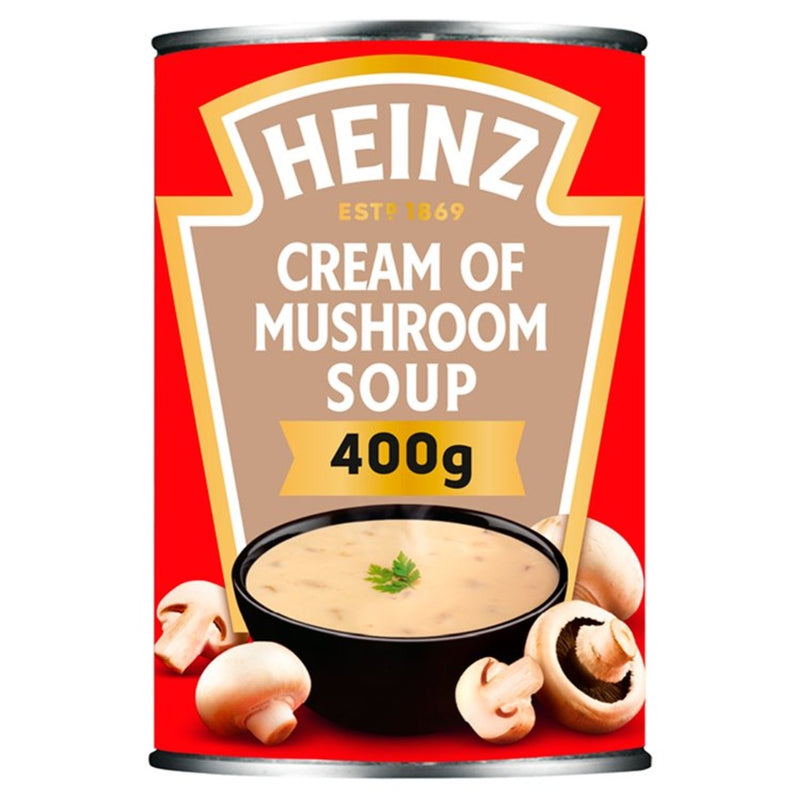 Heinz Cream Of Mushroom Soup 400G (6561097416793)