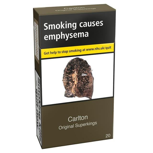 Carlton Red Superkings Cigarettes x 20 (6661122687065)