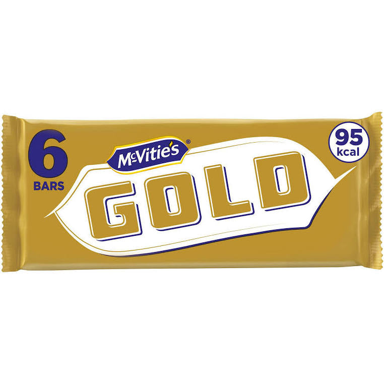 McVitie's Gold Bars 6x106g - Moo Local