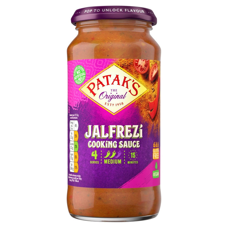 Patak's Jalfrezi Curry Sauce 450g - Moo Local