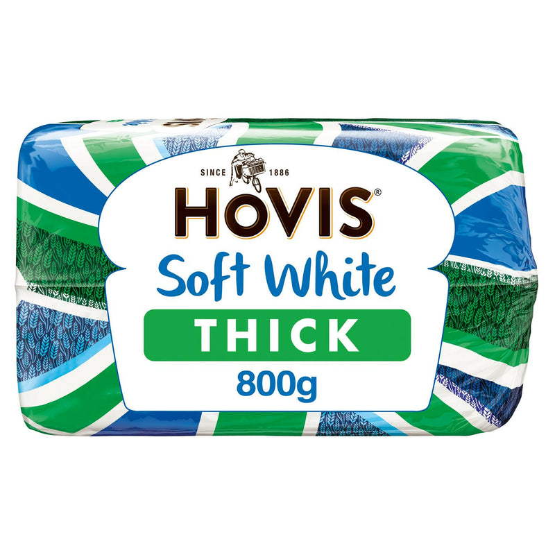 Hovis Soft Thick Sliced White Bread 800g - Moo Local