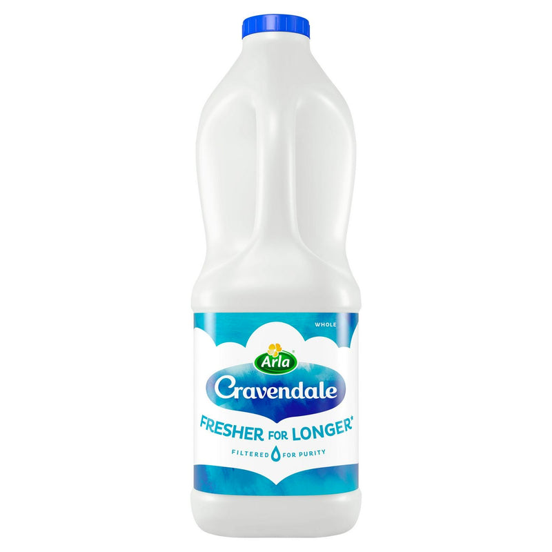 Cravendale Purefilter Fresh Whole Milk 2 Litre (4672280363097)