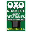 Oxo Garden Vegetables with Parsley & Bay Stock Pots 4 x 20g (6595471638617)