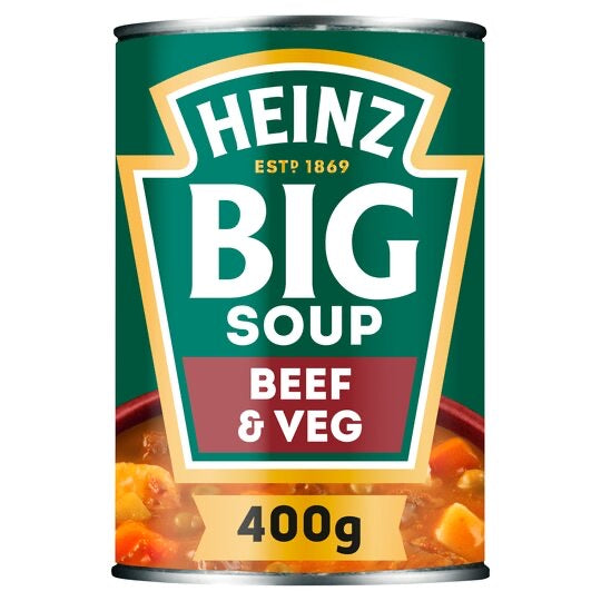 Heinz Big Soup Beef & Vegetable 400G (6561112293465)