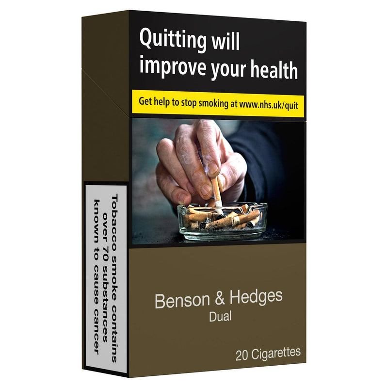 Benson & Hedges New Dual Cigarettes x20 (6661086347353)