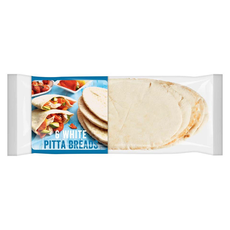 White Pitta Bread 1 x 6 - Moo Local