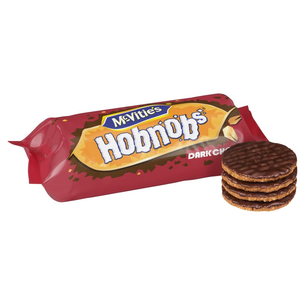 Mcvities Hobnob Dark Chocolate Biscuits 262G (4693190410329)