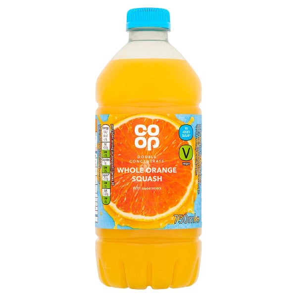 Co-op Whole Orange Squash 750Ml (6568807923801)