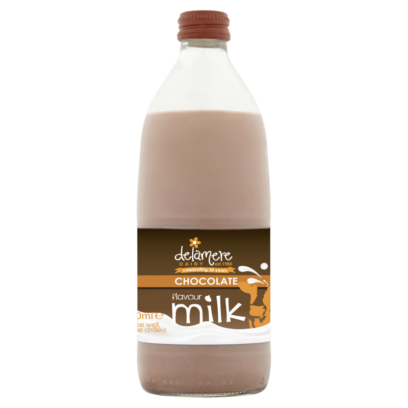 Delamere Chocolate Flavour Milk 500ml (4682010722393)