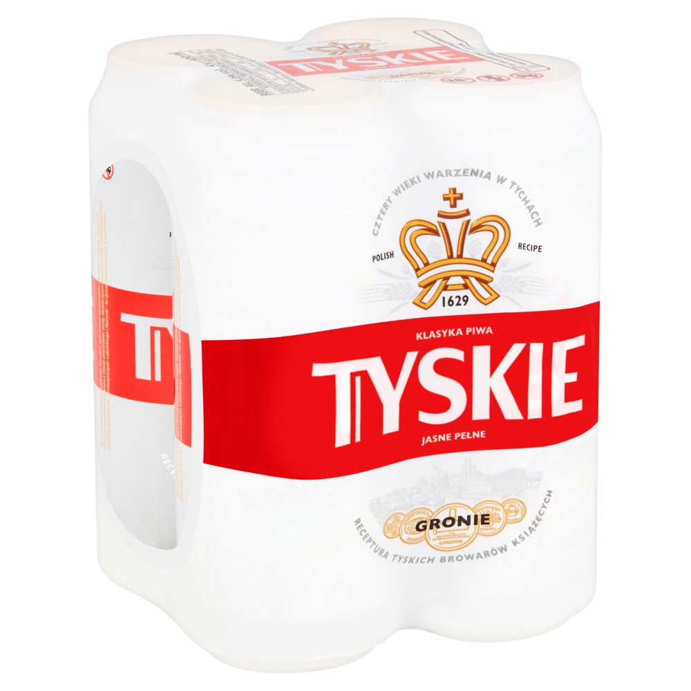 Tyskie Polish Lager 4X500ml - Moo Local