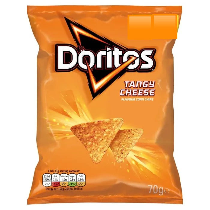Doritos Tangy Cheese Tortilla Chips 70g (4743806451801)