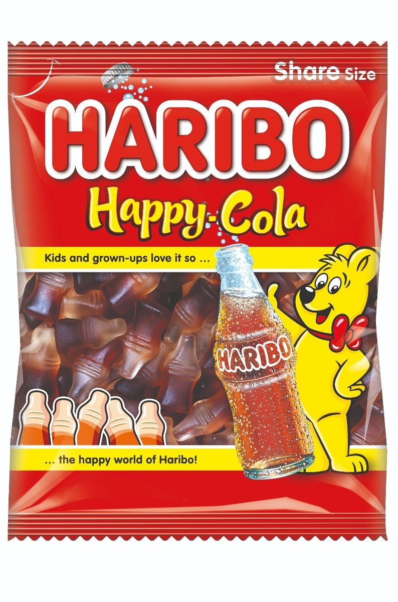 HARIBO Happy-Cola Bag 160g (6539561566297)