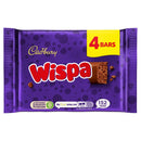 Cadbury Wispa Chocolate Bar Multipack 4 Pack 102g (6536727756889)