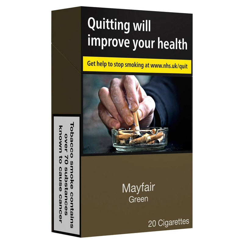 Mayfair Green King Size Cigarettes x 20 - Moo Local