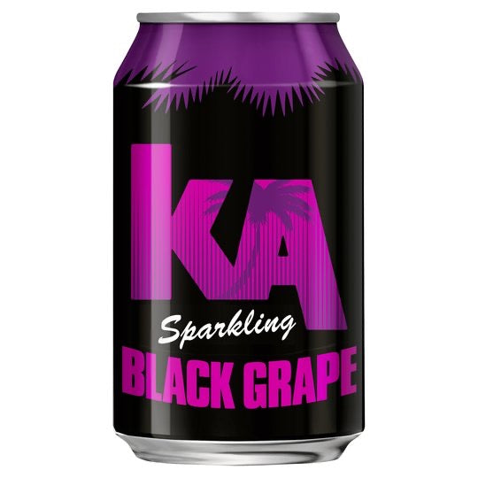 KA Sparkling Black Grape Can 330Ml (4629076475993)