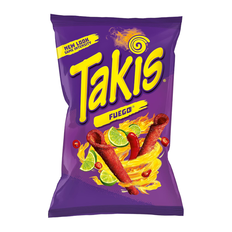 Takis Fuego Rolled Tortilla Corn Chips 180g - Moo Local