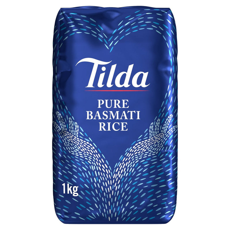 Tilda Pure Basmati Rice 1kg (6592358187097)