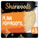 Sharwood's Plain Poppadoms x8 - Moo Local
