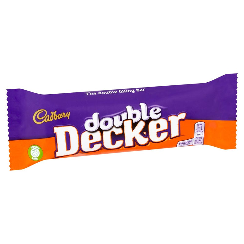 Cadbury Double Decker Chocolate Bar 54.5g (4793615220825)