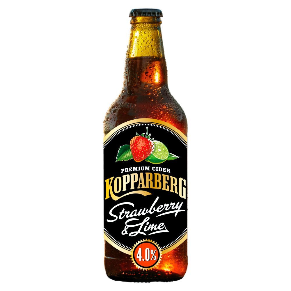 Kopparberg Premium Cider Strawberry & Lime 500ml (6675328434265)