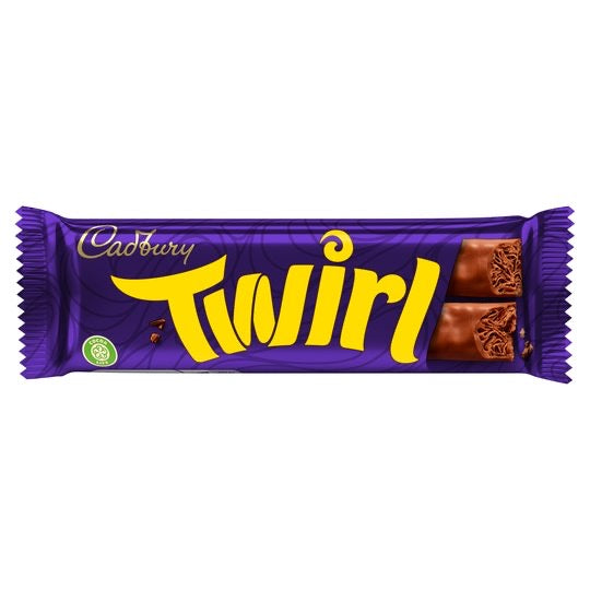 Cadbury Twirl Chocolate Bar 43g (4782505689177)