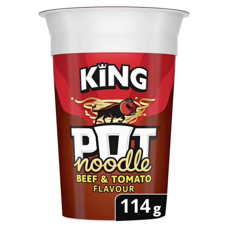 Pot Noodle King Beef & Tomato 114G (6537512616025)
