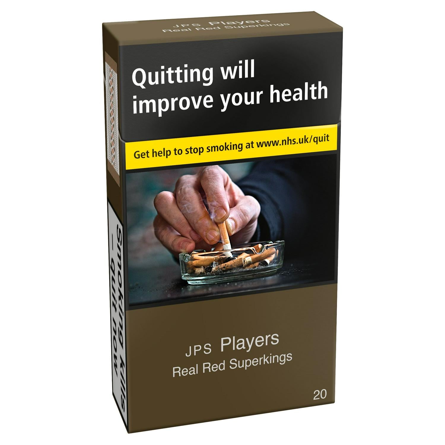 JPS Players Real Red Superkings Cigarettes x 20 (6661139497049)