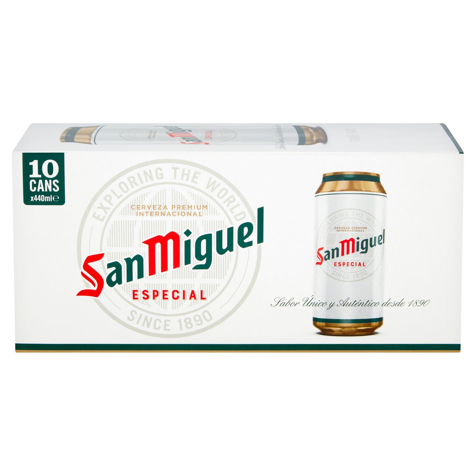 San Miguel Premium Lager Beer 10x440ml - Moo Local
